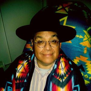 Headshot of American Indian artist Johnnie Diacon