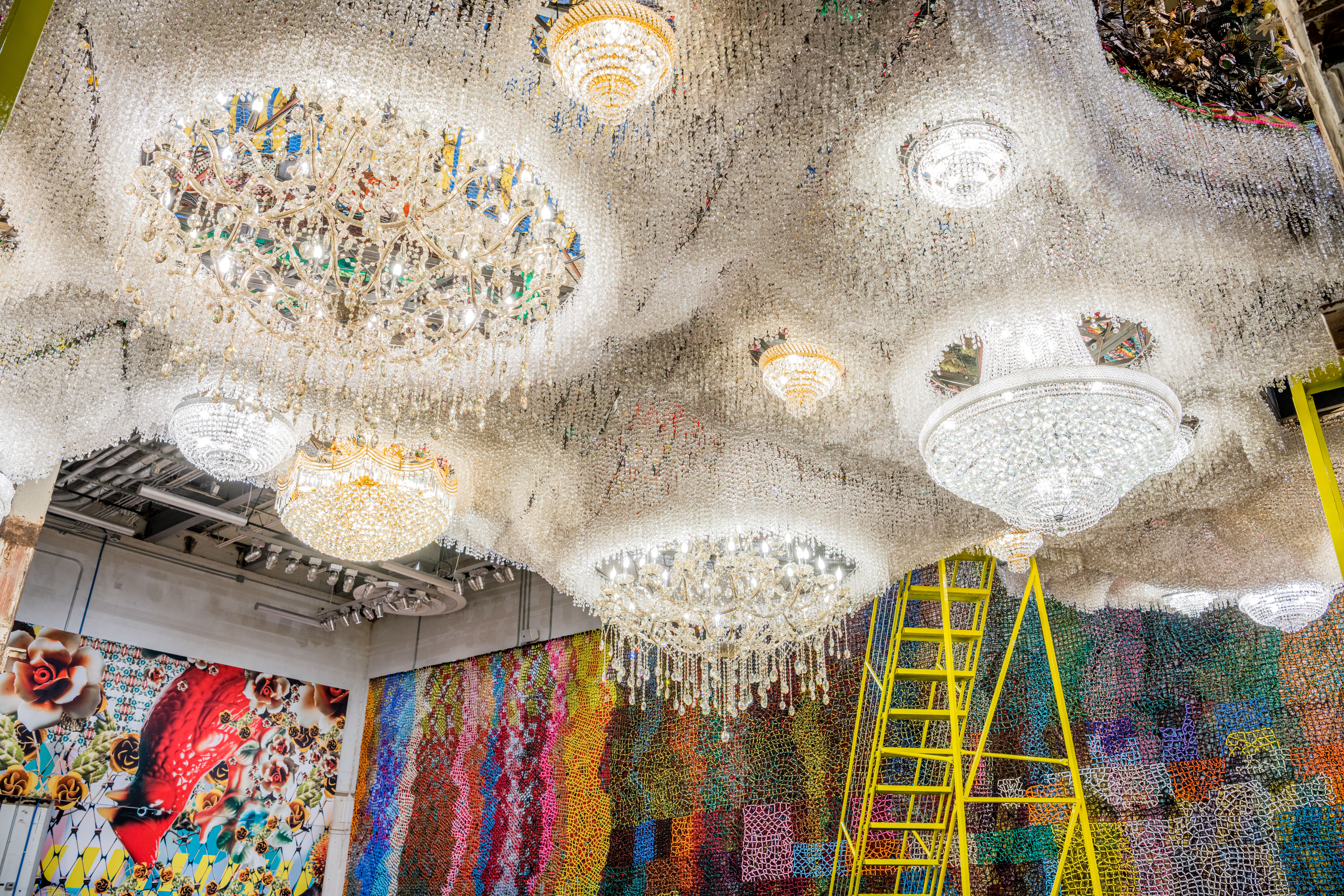 Crystal Cloudscape by artist Nick Cave