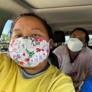 Marshallese with masks