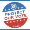 Protect Our Vote symbol/logo