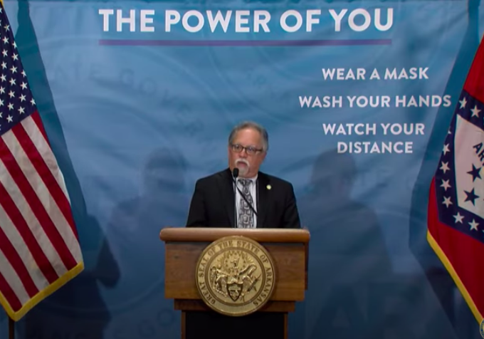 COVID Briefing Jan 13 2021 Arkansas Health Secretary Dr. Jose Romero