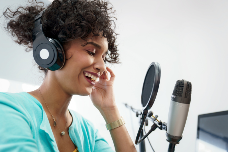 Black female radio host