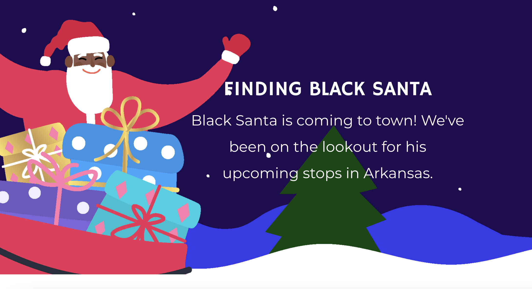 Black Santa Arkansas Arkansas Soul Black and minority news in