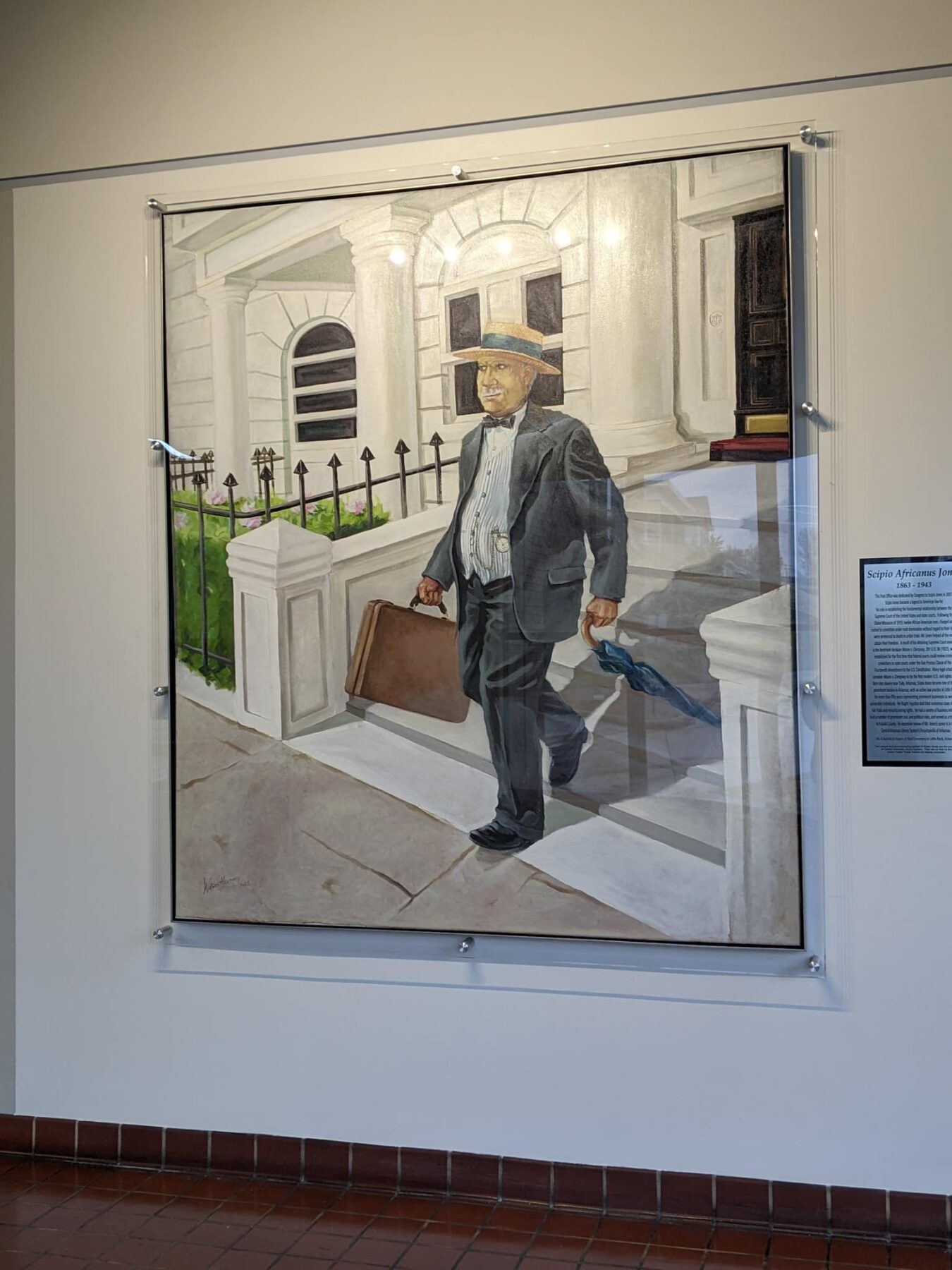 Little Rock Post Office’s Namesake Honored with LifeSize Portrait